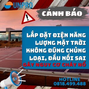 lắp điện mặt trời không rõ nguồn gốc