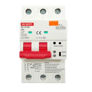 Thiết bị aptomat chống sốc điện cách ly 1 pha 1P – 63A