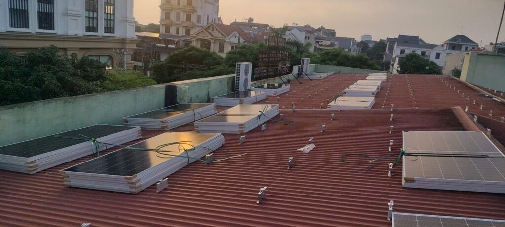 điện mặt trời hơn 70kW cho Nhà hàng