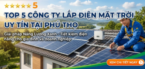 điện mặt trời uy tín tại Phú Thọ
