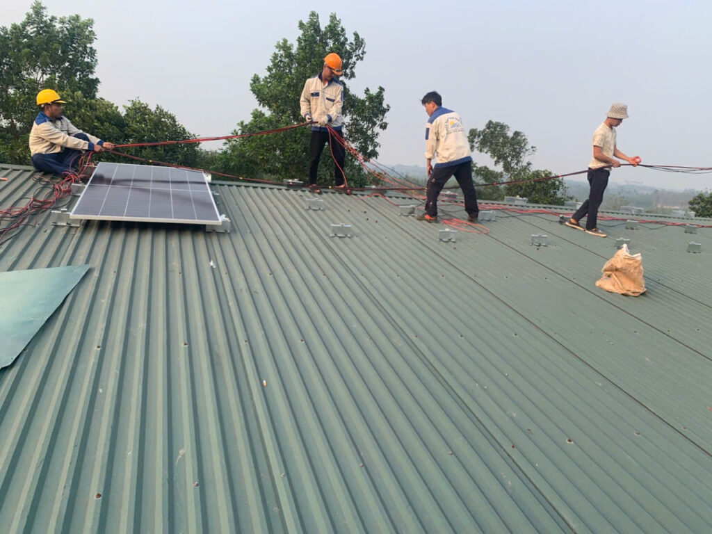 Kinh nghiệm lắp điện mặt trời cho trang trại tại Phú Thọ