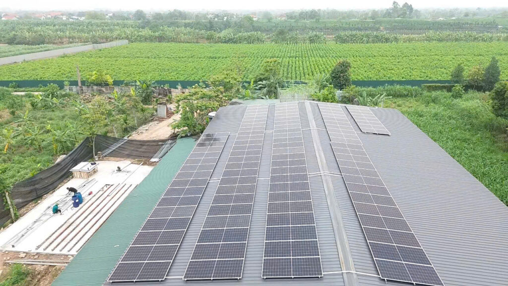 Điện mặt trời nhà xưởng