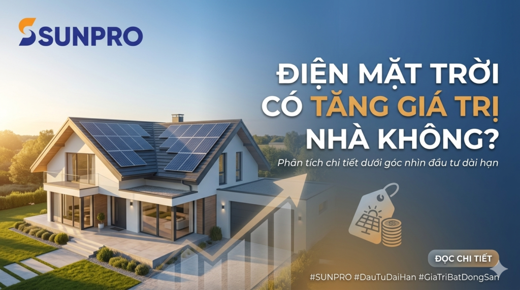 Điện mặt trời có tăng giá trị nhà không Phân tích chi tiết dưới góc nhìn đầu tư dài hạn