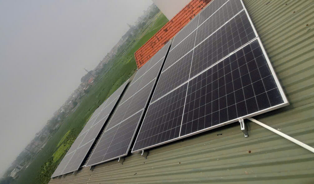 Hệ điện mặt trời 10kW tại Thổ Tang
