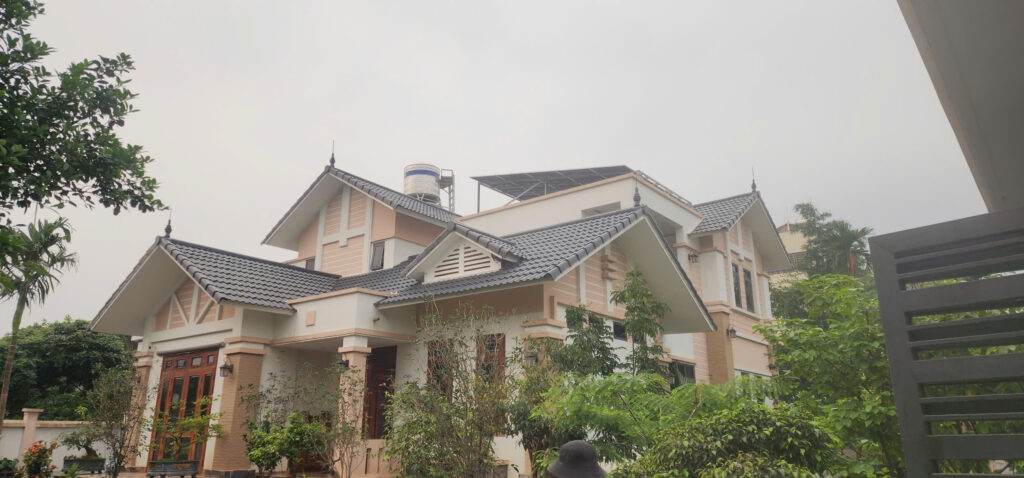 hệ điện mặt trời 6kW
