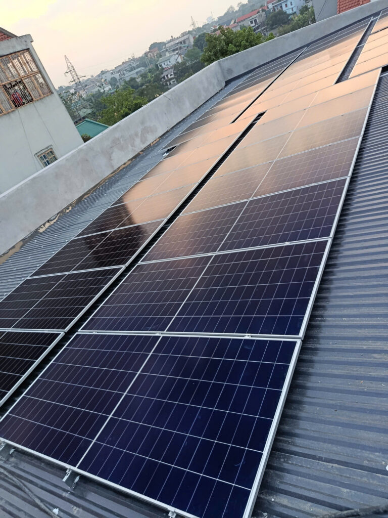 điện mặt trời có độc hại không
