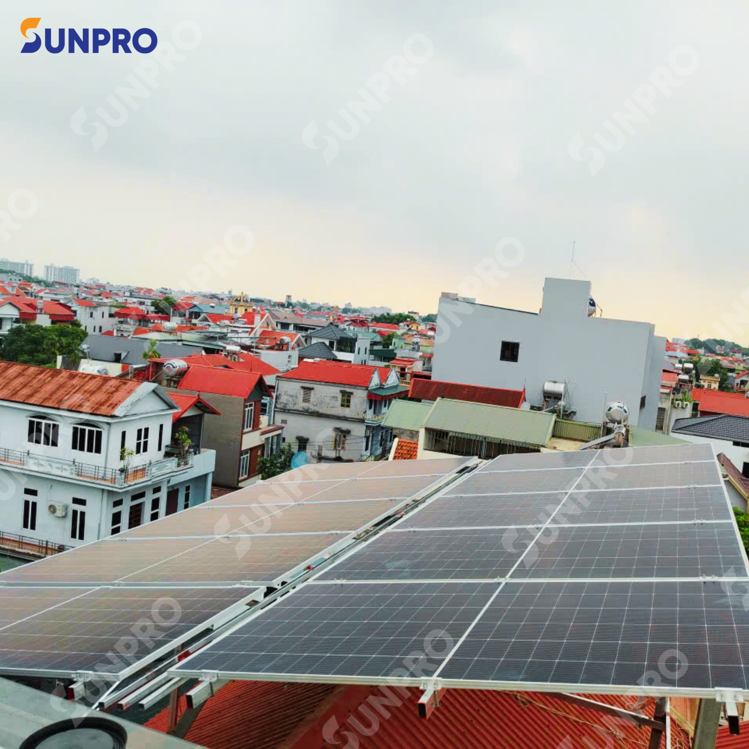 Hoàn thiện lắp đặt điện mặt trời tại Đông Anh Hà Nội