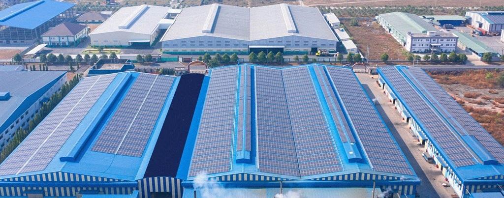 Nhà máy may nên chọn hệ thống điện mặt trời nào?