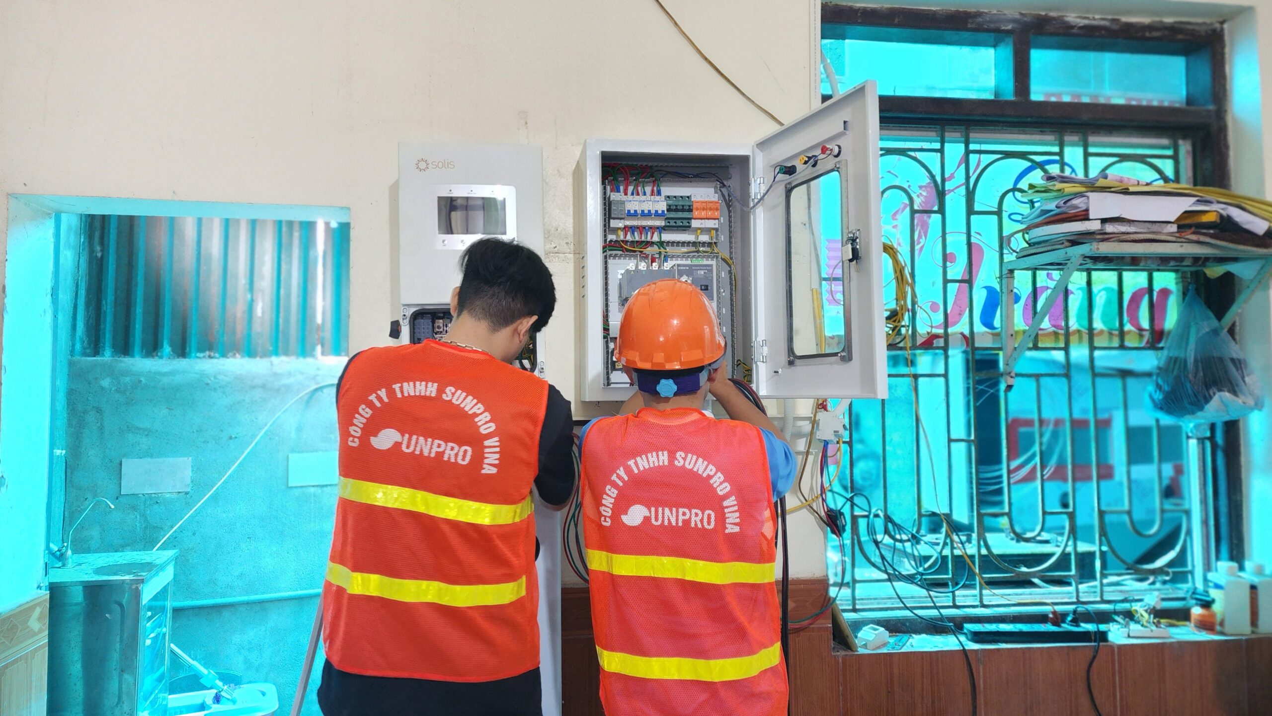 quy trình lắp điện mặt trời Phú Thọ