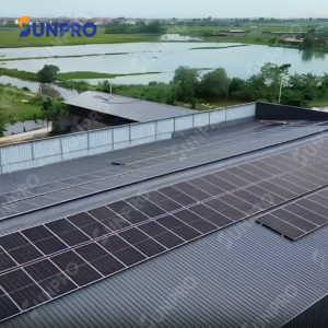 Hệ điện mặt trời cho nhà máy