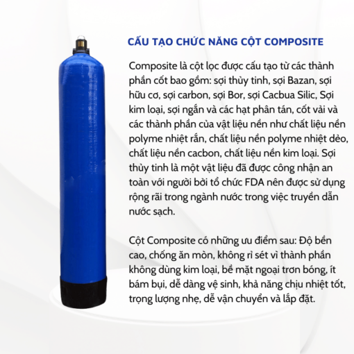 Cột Composite chống ăn mòn