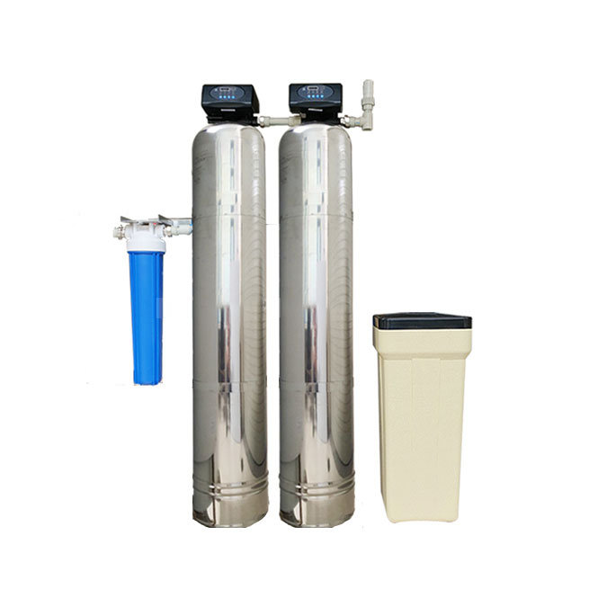 Hệ thống lọc tổng SPR 213 - 2 cột inox van tự động