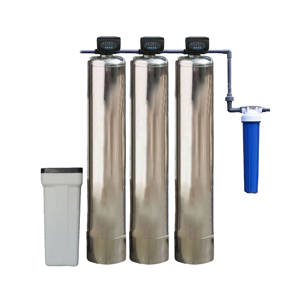 Hệ thống lọc tổng SPR 313 - 3 cột inox van tự động